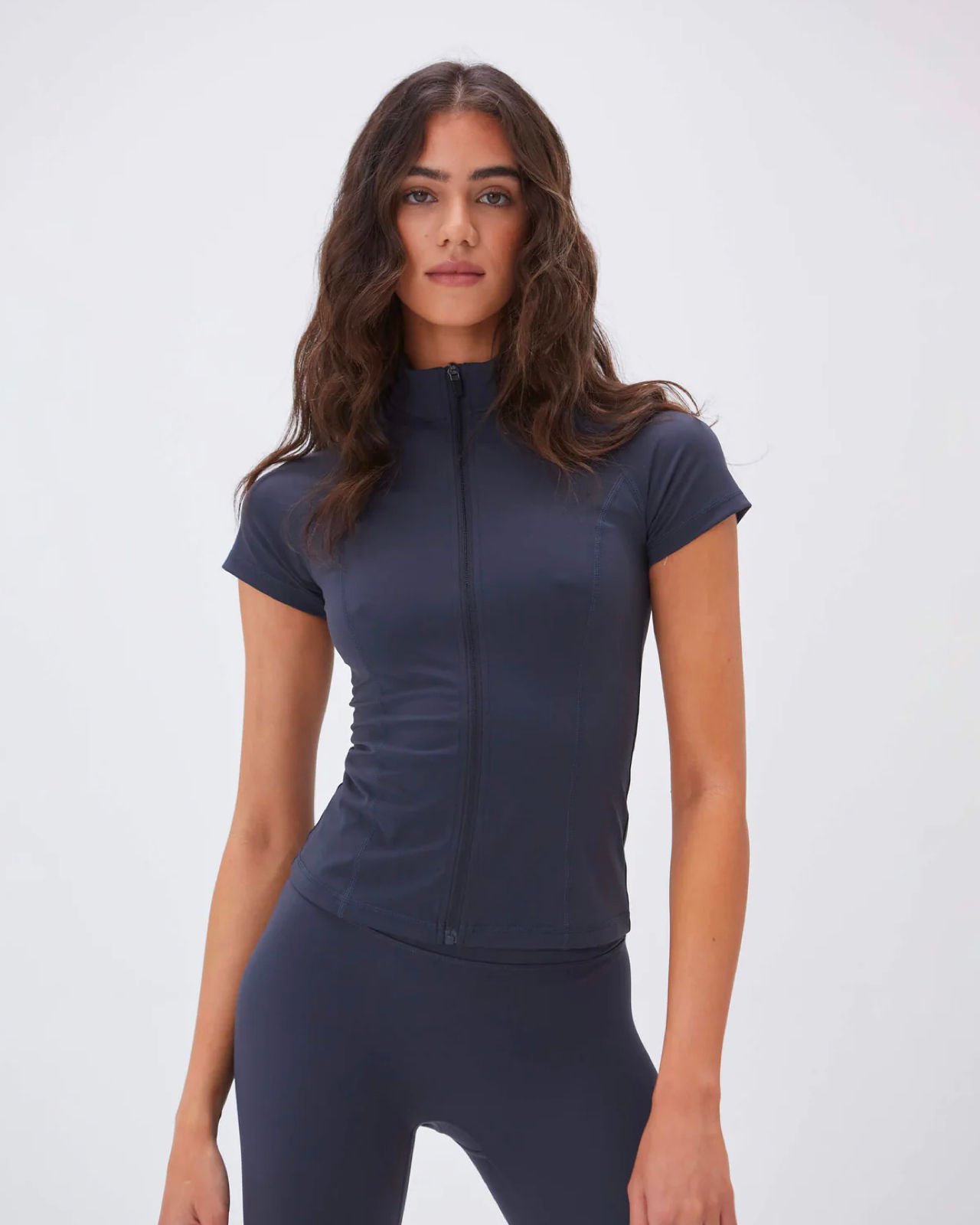 【ADANOLA】Ultimate Short Sleeve Romper Ultimate Short Sleeve Romper - Midnight Blue